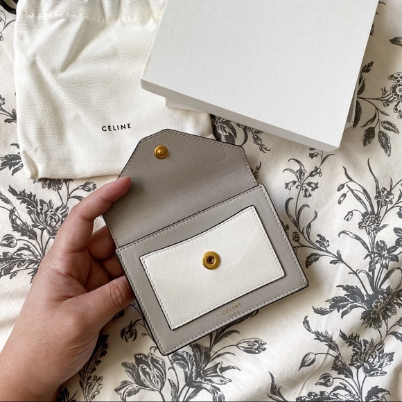 Céline Pocket Cardholder - Pop Red - Picture 2 of 4